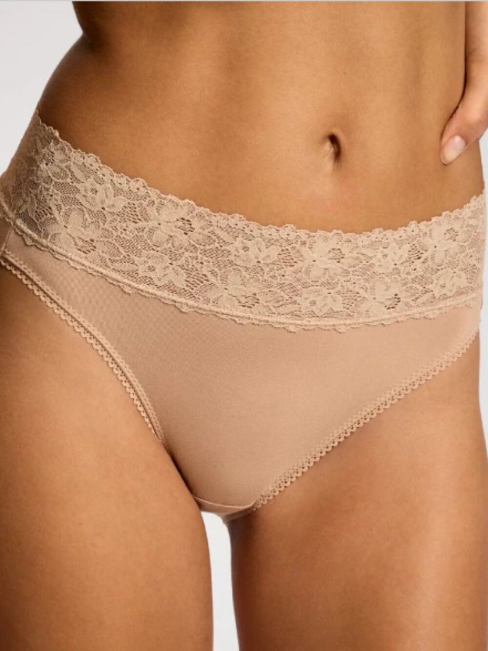 Embraceable Embraceable Perfect Lace Waist High-Leg Panty